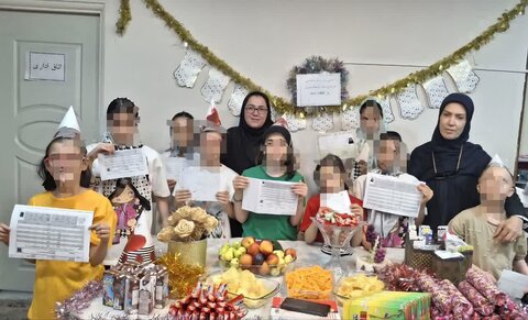 جشن موفقیت تحصیلی دختران «خانه کوچک شیرین» کرج برگزار شد