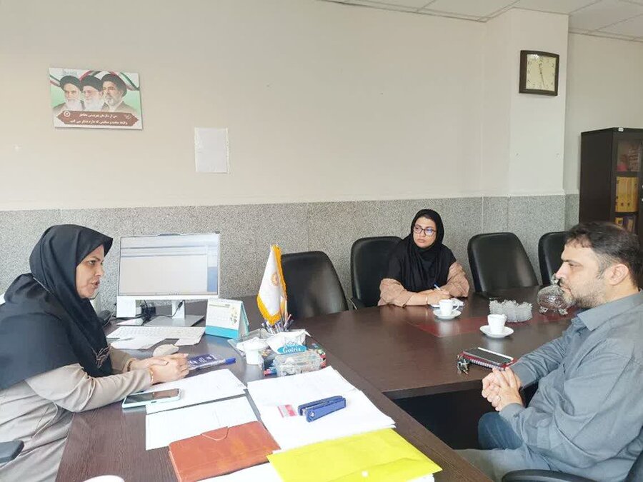 نشست معاون توسعه کارآفرینی،اشتغال و توانمندسازی بهزیستی استان با نماینده دیجی کالا در گلستان