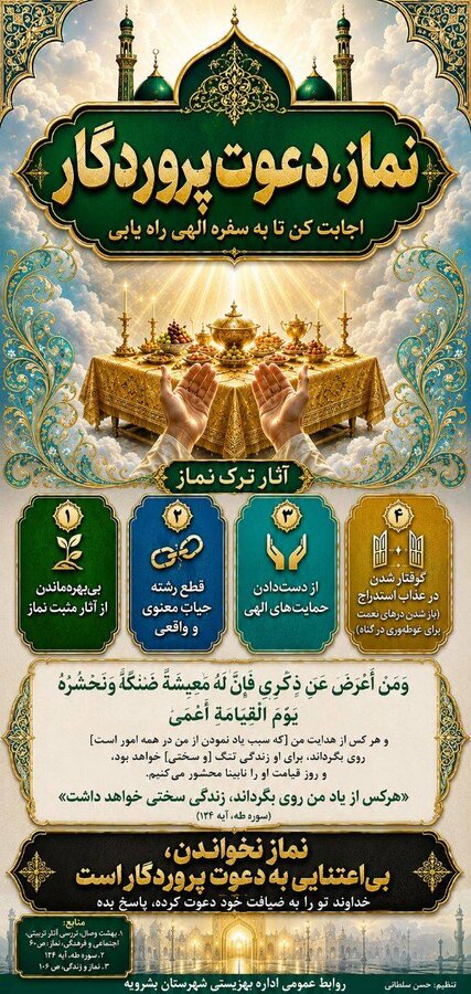 اینفوگرافی نماز