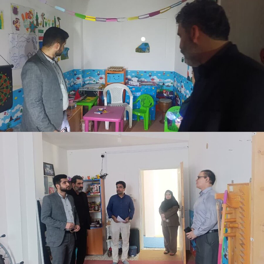 بازدید دادستان عمومی و انقلاب و سرپرست بهزیستی شهرستان رامیان از مرکز روزانه آموزشی و توانبخشی اختلالات رشدی ـ هوشی زیر ۱۵ سال امیرالمؤمنین (ع)
