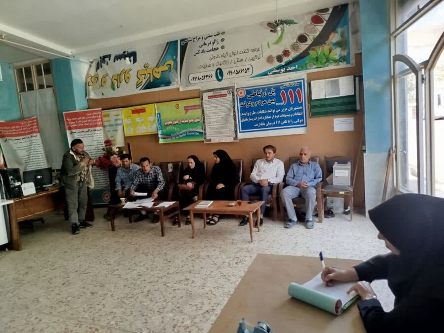  بازدید تیم کارشناسی بهزیستی گرمی از مرکز مثبت زندگی