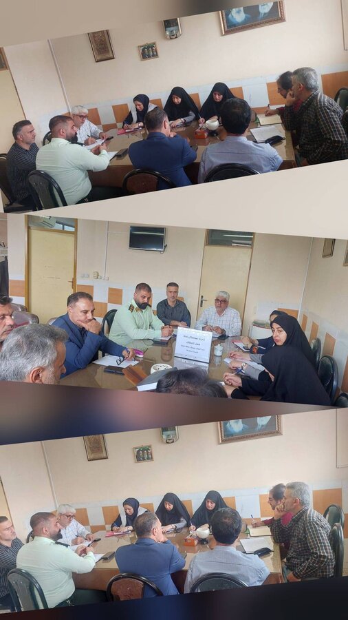  لاهیجان /جلسه کمیته نماد با حضور نمایندگان دستگاه های اجرایی برگزار شد