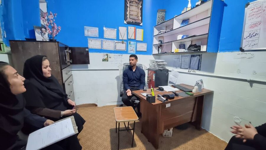 بازدید از کمپ ترک اعتیاد حامی شهرستان ایذه