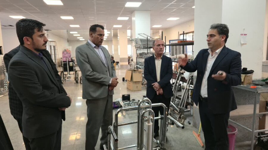 کارگاه تولید ویلچر
