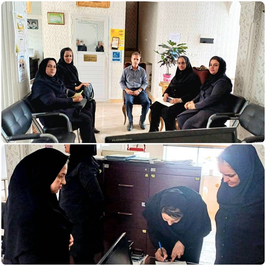 صومعه سرا/️بازدید نظارتی کارشناسان ستادی بهزیستی از مراکز توانبخشی و مثبت زندگی 