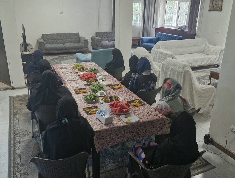 شمیرانات | طنین نوای سوگواری  دهه آخر صفر در مرکز دخترانه تلاش آصف