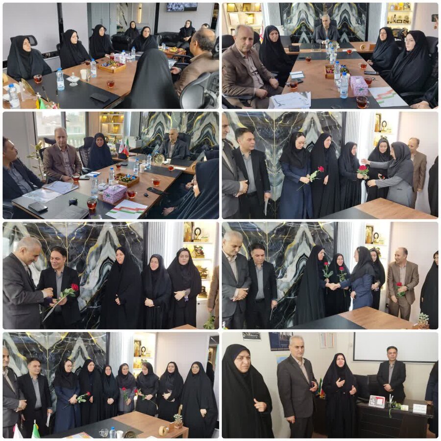 بازدید معاون سیاسی، امنیتی و اجتماعی استانداری از موسسه خیریه مهرپرور سبلان (مرکز ندای باران) 