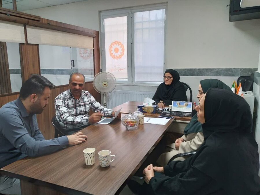 جلسه بررسی فرآیند روند اجرایی بخشنامه انتقال الکترونیکی پرونده های برون استانی