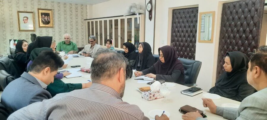 برگزاری شورای توانبخشی مبتنی بر جامعه در بهزیستی شهرستان کرج