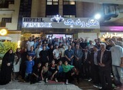 قاب ماندگار «فرزندان مهر» در همدان؛ پایان یک شب با عکس یادگاری