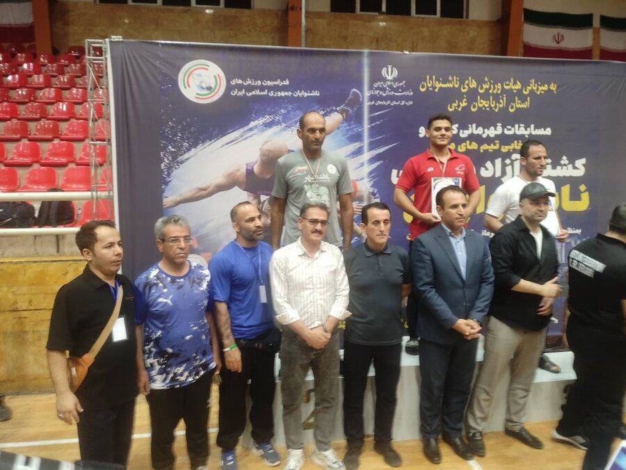 کشتیگیران ناشنوای کردستان سه مدال مسابقات انتخابی تیم ملی را کسب کردند
