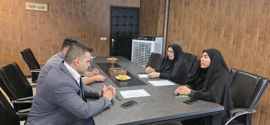 بازدید مشاور مدیرکل بهزیستی استان تهران از اداره بهزیستی شهرستان قدس