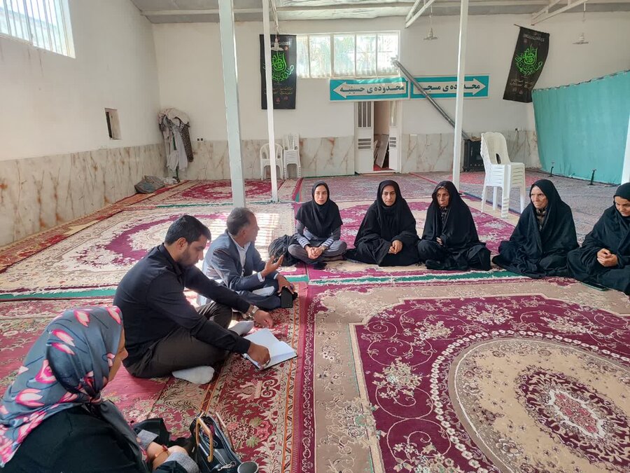 برگزاری کارگاه توانمندسازی بانوان سرپرست خانوار در شهرستان گنبکی