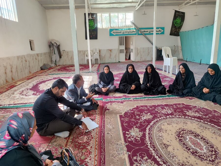 برگزاری کارگاه توانمندسازی بانوان سرپرست خانوار در شهرستان گنبکی