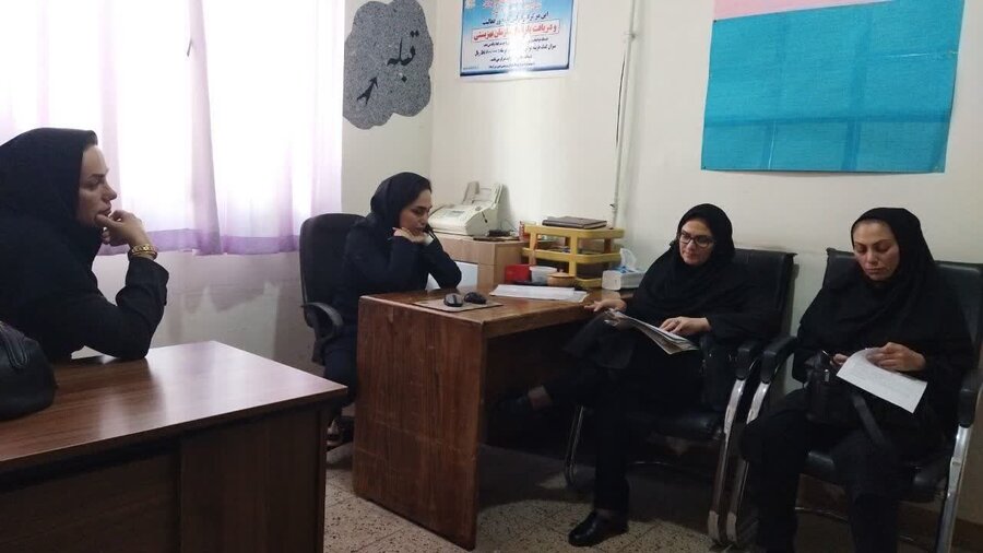 بازدید از مرکز نگهداری شبانه روزی ذهنی طلیعه