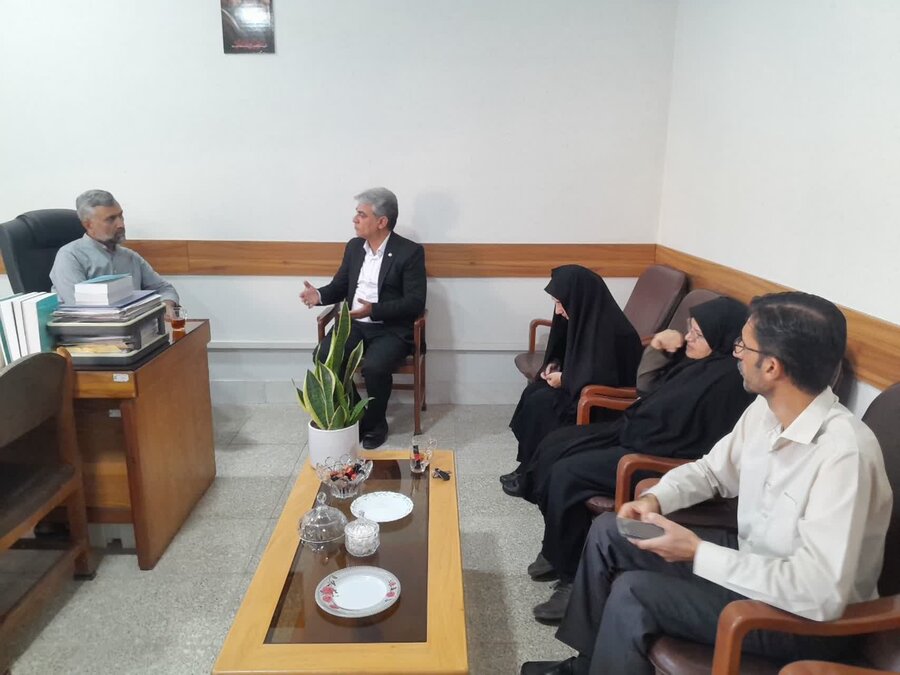جلسات کاری مدیرکل بهزیستی قم برای ارتقاء خدمات