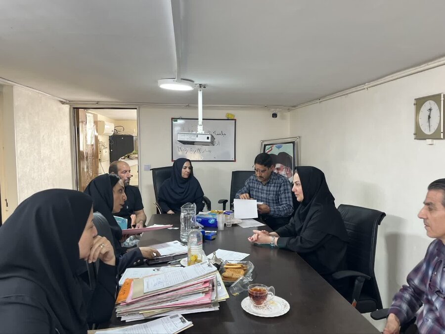 برگزاری جلسه کمیسیون پزشکی بهزیستی شهرستان بهار جهت ارزیابی شرایط متقاضیان