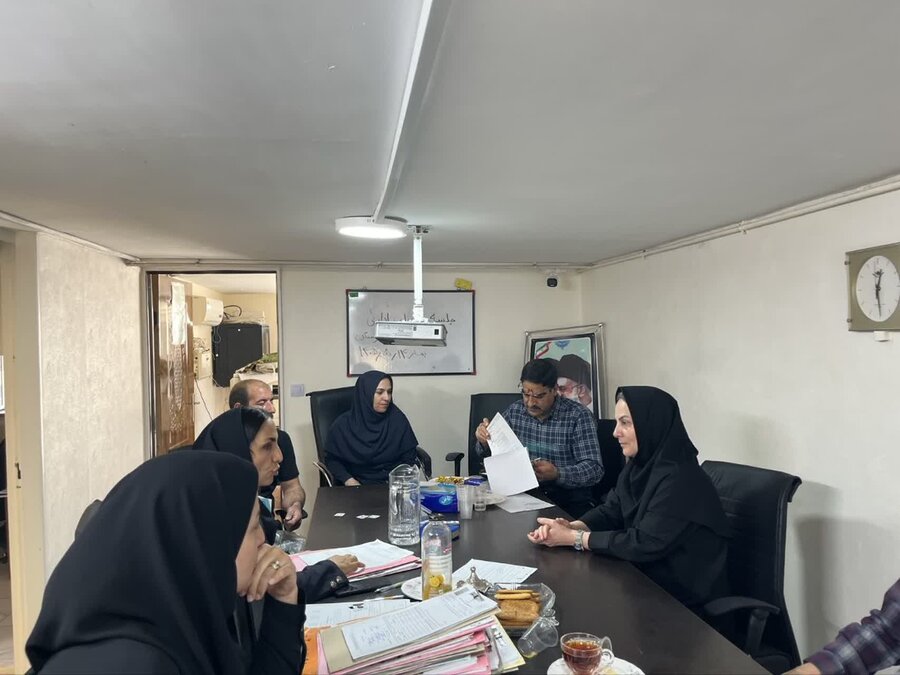 برگزاری جلسه کمیسیون پزشکی بهزیستی شهرستان بهار جهت ارزیابی شرایط متقاضیان
