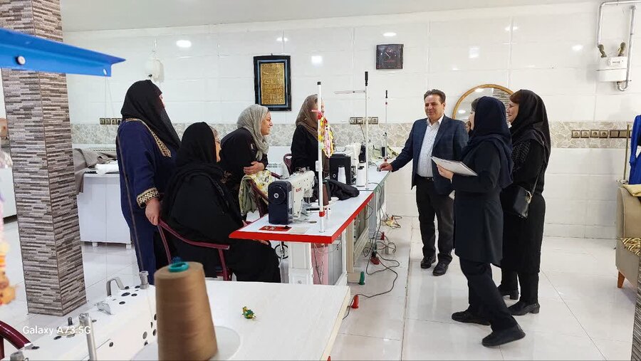 طرح‌های اشتغال‌زایی و گروه‌های همیار بهزیستی در سقز پایش و ارزیابی شدند