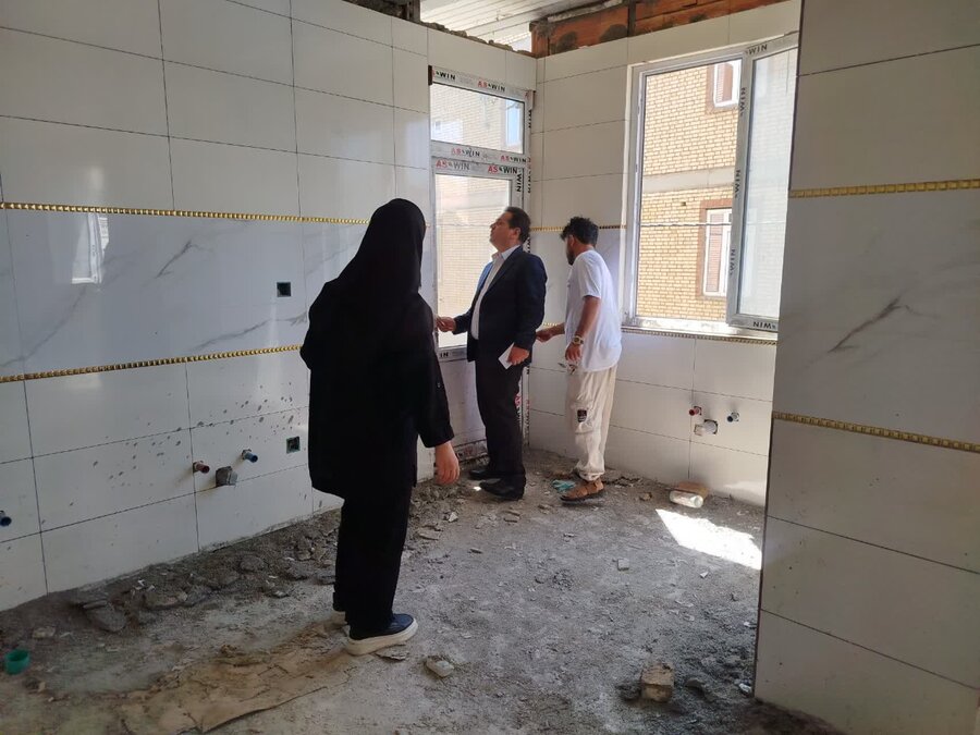 معاون توانمندسازی بهزیستی کردستان از پروژه‌های مسکن مددجویان سقز بازدید کرد
