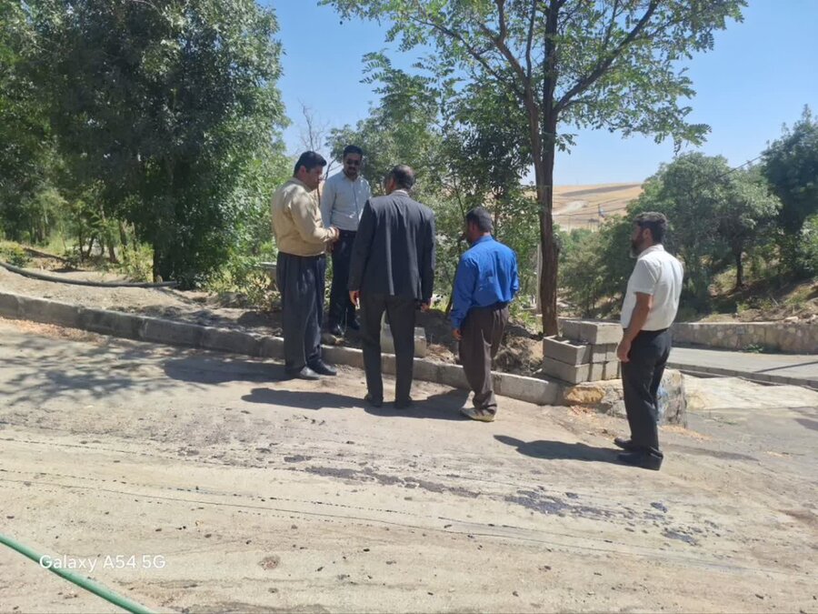 مناسب‌سازی پارک جنگلی هوازو دیواندره برای تردد توانخواهان بررسی شد