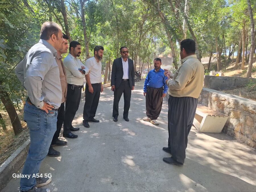مناسب‌سازی پارک جنگلی هوازو دیواندره برای تردد توانخواهان بررسی شد