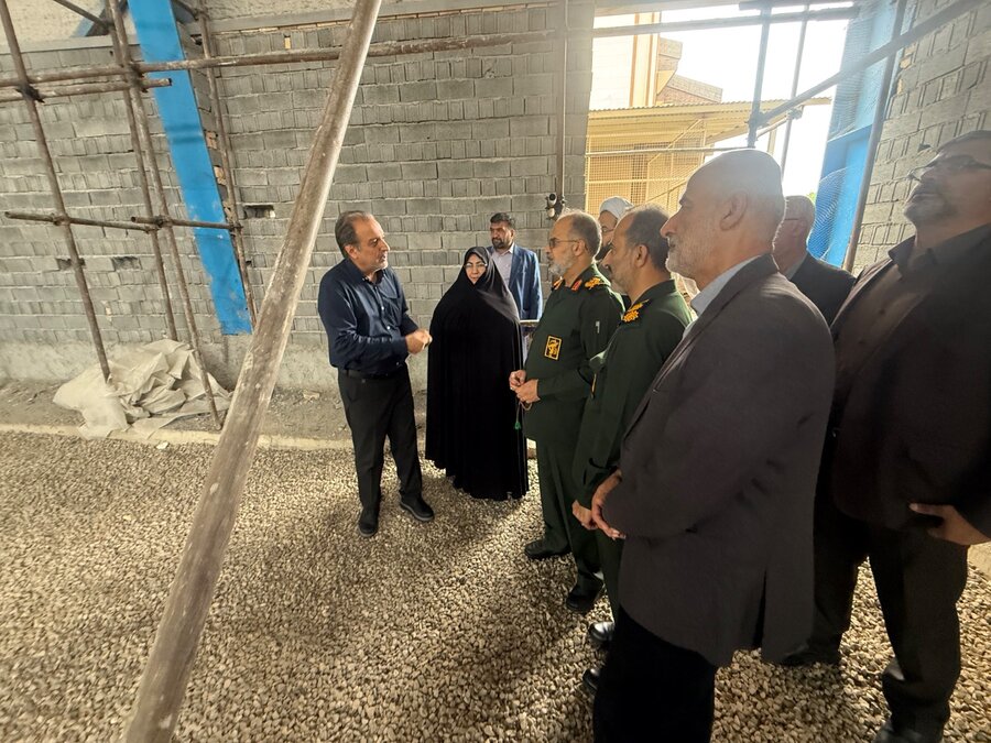 بازدید سردار موحد از مجتمع شهید بهشتی
