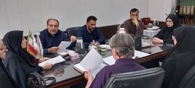 جلسه بررسی فرآیند اشتغال بهبودیافتگان اعتیاد در بهزیستی قم