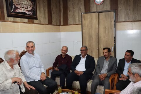 گزارش تصویری ا بازدید دکتر حسینی از مرکز نگهداری معلولان ذهنی و سالمندان چهارده معصوم (ع) آشتیان