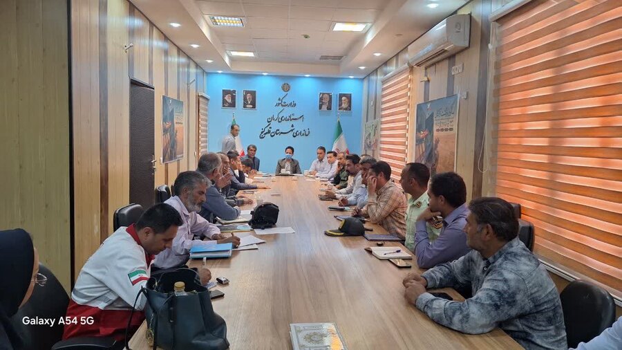 نشست کمیته مناسب سازی شهرستان قلعه گنج برگزار شد