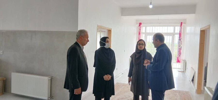 بازدید مدیرکل بهزیستی گیلان از مرکز در حال ساخت سالمندان و ایتام در لنگرود