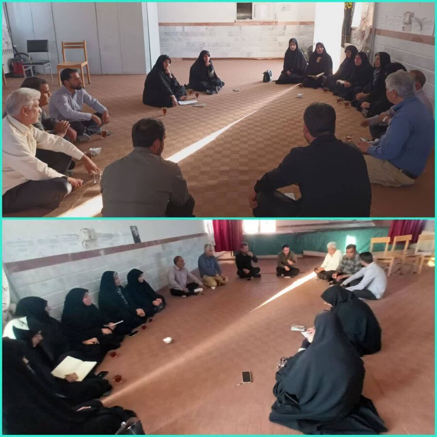 برگزاری جلسه شورای توانبخشی با محوریت روستاهای فهالنج و کریت در طبس