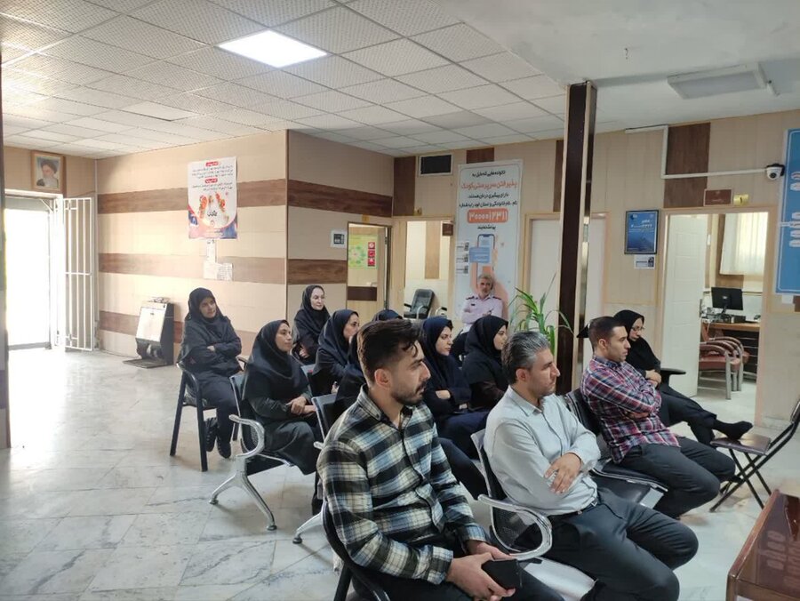 مراسم گرامیداشت چهلمین روز شهادت رهبر شهید در بهزیستی رزن برگزار شد