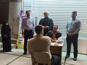 برپایی میز خدمت اورژانس اجتماعی بهزیستی در تجمعات شبانه فامنین