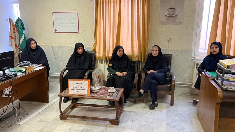 هم‌افزایی برای توانمندسازی؛ نشست مشترک بهزیستی و سپاه ناحیه سرعین برای برگزاری اردوی بانوان سرپرست خانوار