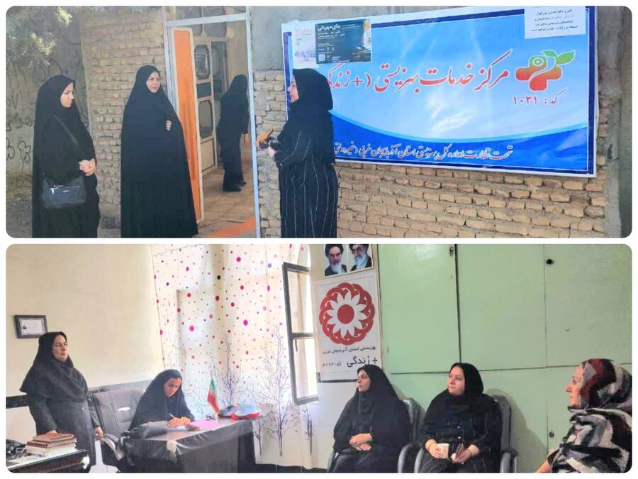 بازدید رئیس بهزیستی شاهین دژ از مراکز مثبت زندگی شهرهای کشاورز و محمودآباد