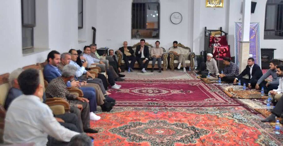 حضور رئیس بهزیستی شوط در دیدار میدانی فرماندار در روستای باور عجم