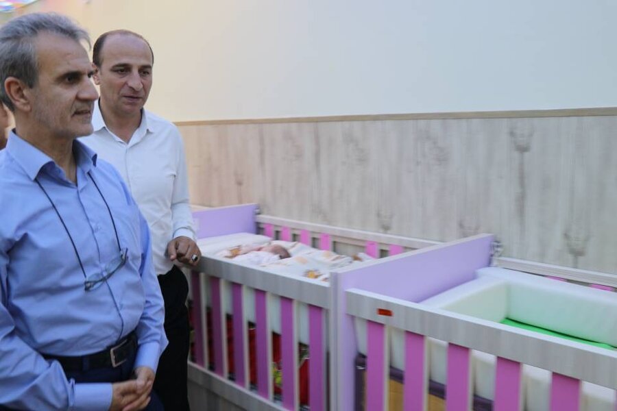 بازدید معاون سلامت اجتماعی بهزیستی کشور از شیرخوارگاه و خانه نوباوگان «مهر» ارومیه