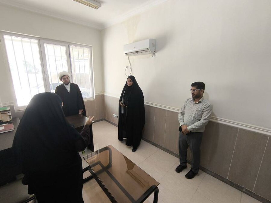 رودان | بازدید میدانی رئیس دادگستری از مرکز اورژانس اجتماعی رودان
