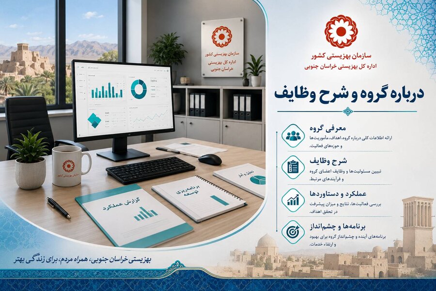 درباره گروه و شرح وظایف