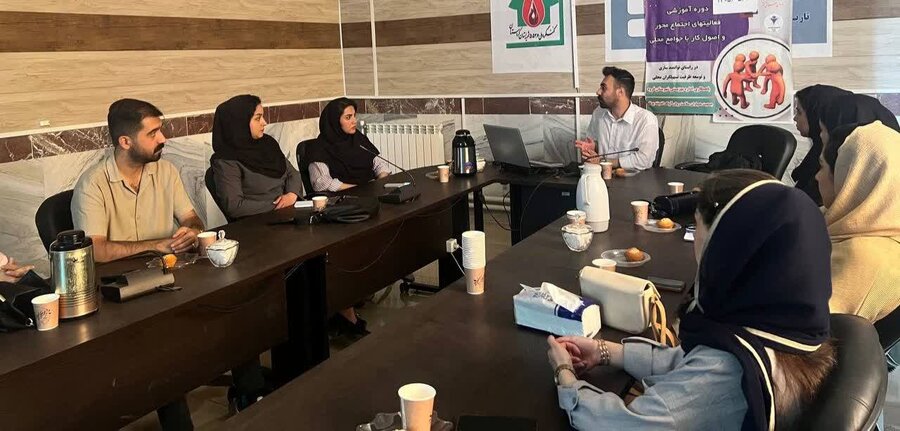 دوره آموزشی فعالیت‌های اجتماع‌محور در دهگلان برگزار شد
