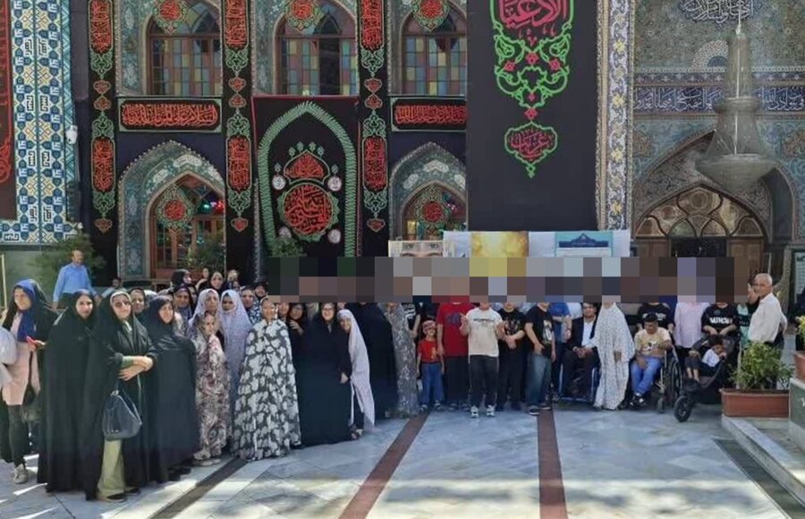 ملارد | اردوی زیارتی حرم مطهر امامزاده صالح (ع) ویژه مددجویان تحت پوشش