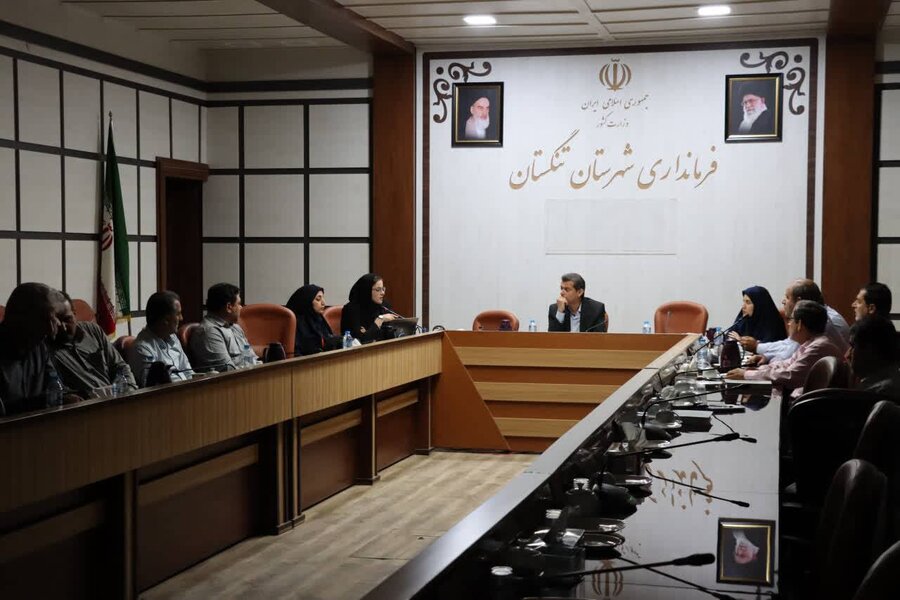 تنگستان| برگزاری دومین جلسه ستاد مناسب‌سازی شهرستان تنگستان/تأکید فرماندار تنگستان بر اجرای الزامات مناسب‌سازی از مرحله طراحی پروژه‌های عمرانی
