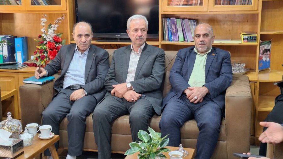 تالش | دیدار مدیرکل بهزیستی گیلان با فرماندار شهرستان تالش