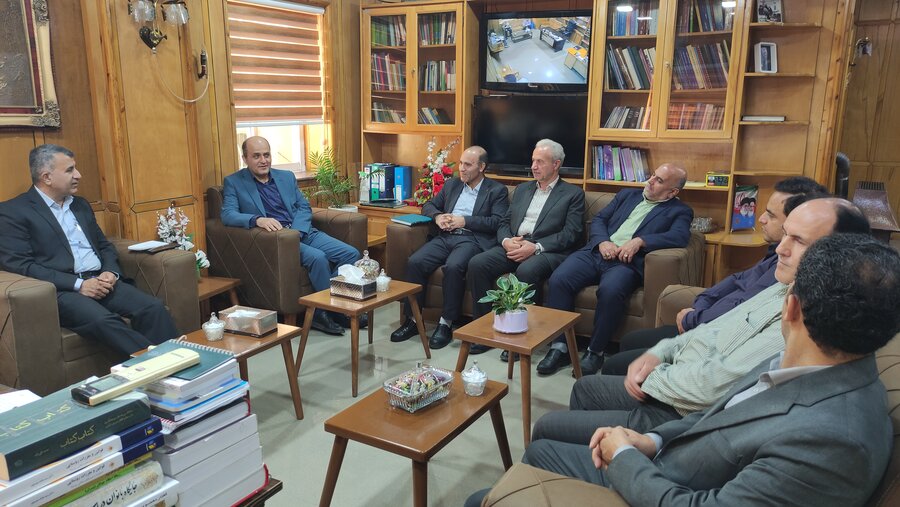 تالش | دیدار مدیرکل بهزیستی گیلان با فرماندار شهرستان تالش
