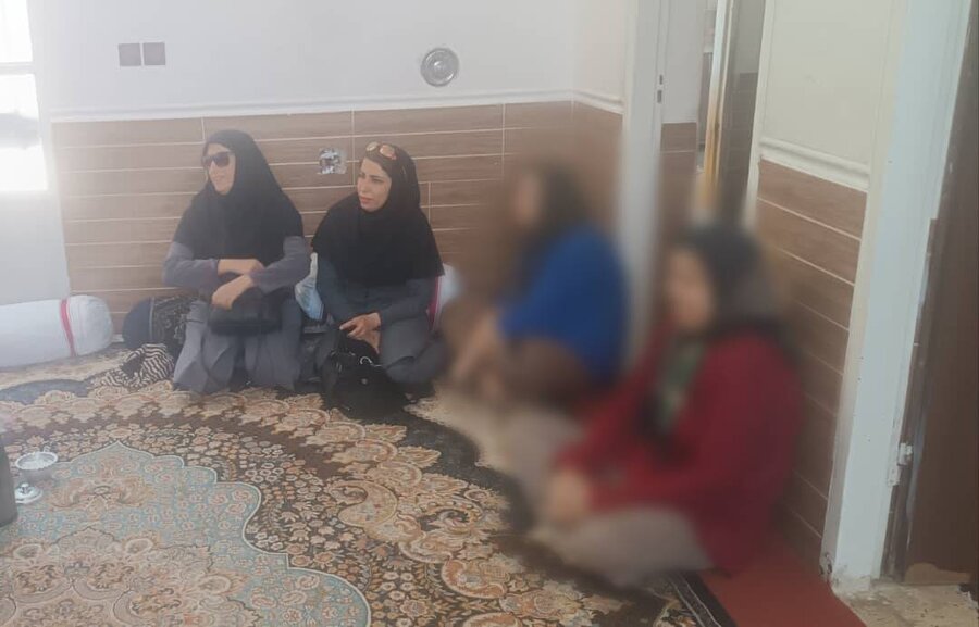 شیراز| بازدید میدانی از منزل دارای دو عضو معلول به منظور ارائه خدمات مناسب‌سازی