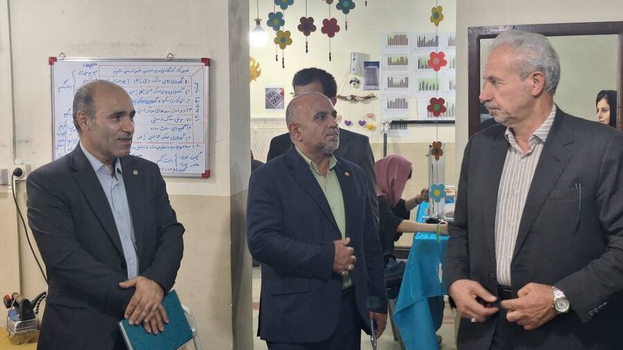 بازدید مدیرکل بهزیستی گیلان از کارگاه تولیدی ـ حمایتی خیراندیش شهرستان تالش