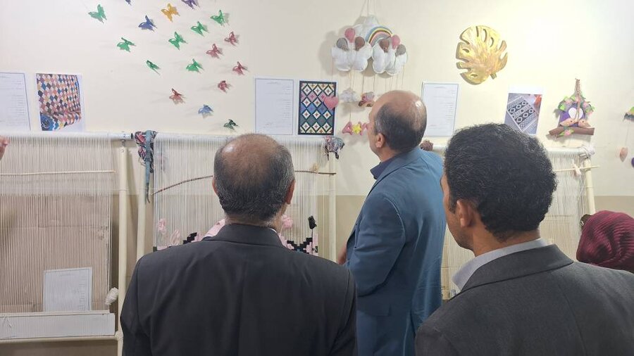 بازدید مدیرکل بهزیستی گیلان از کارگاه تولیدی ـ حمایتی خیراندیش شهرستان تالش
