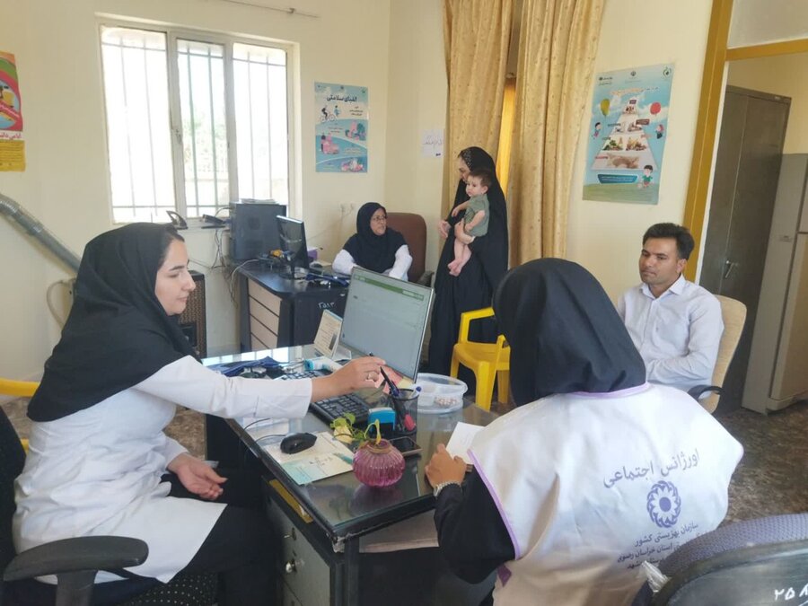 حضور اورژانس اجتماعی در خانه‌های بهداشت روستاهای رشتخوار