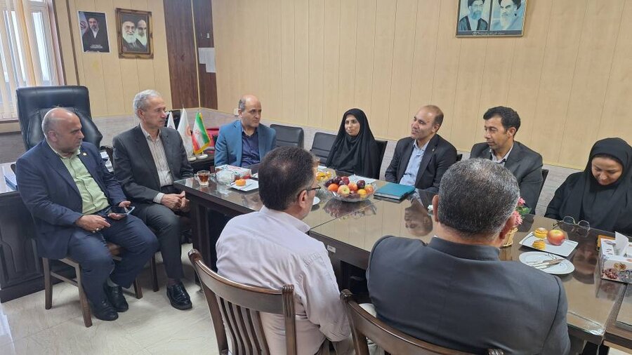 تالش | دیدار و نشست صمیمی مدیرکل بهزیستی گیلان با کارکنان بهزیستی شهرستان تالش